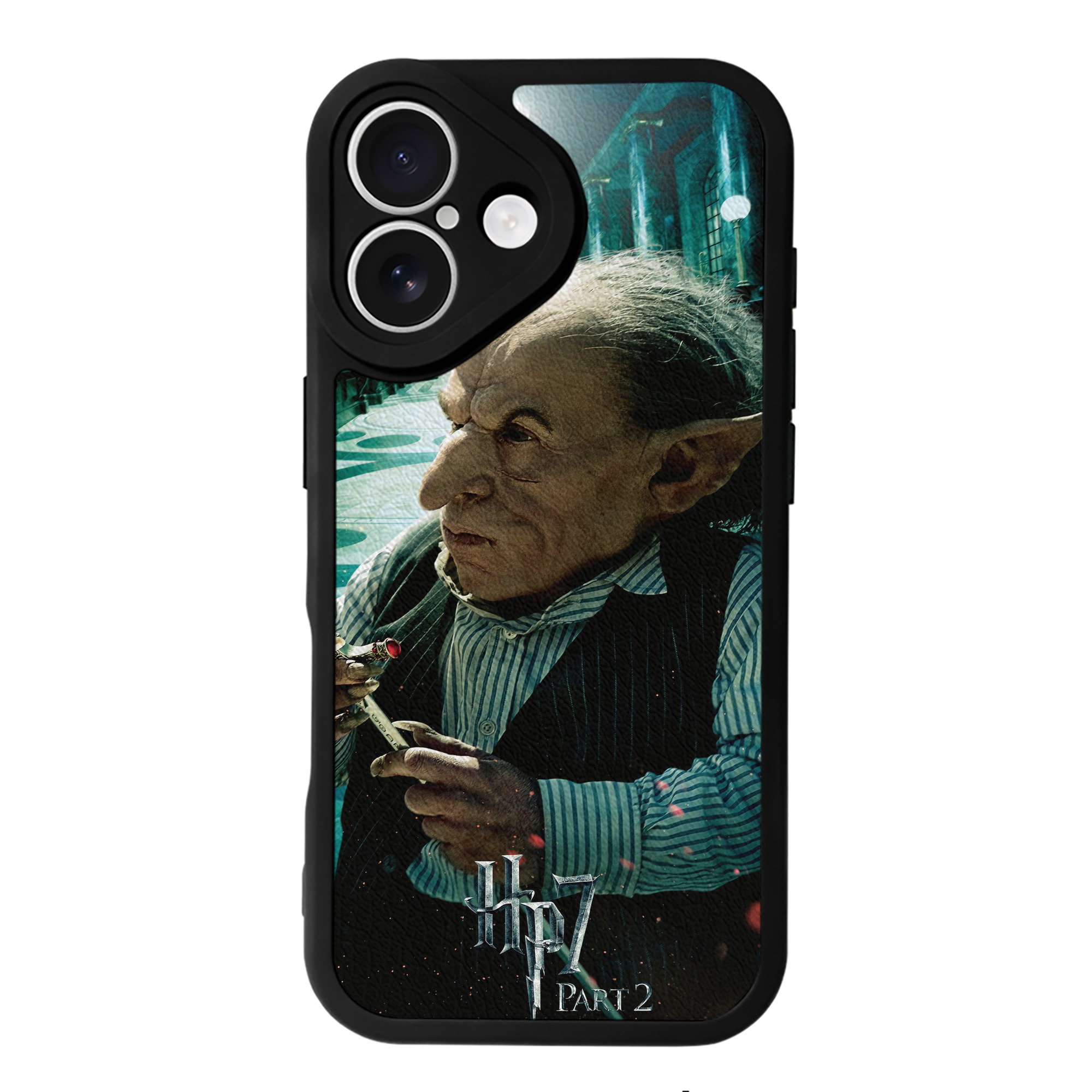 （画像用） Harry Potter ハリー・ポッターシリーズ 【iPhone 16シリーズ対応】シリコンスマホケース（レザー調） 材質：シリコン